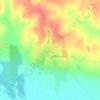 Топографічна карта Погірці, висота, рельєф