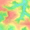 Топографічна карта Хмелівка, висота, рельєф