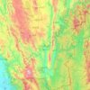 Топографічна карта Кая, висота, рельєф