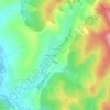 Топографічна карта Климець, висота, рельєф