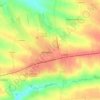 Топографічна карта Межова, висота, рельєф