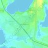 Топографічна карта Яни Капу, висота, рельєф