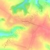 Топографічна карта Приколотне, висота, рельєф