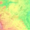 Топографічна карта Саскачеван, висота, рельєф