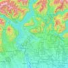 Топографічна карта Varese, висота, рельєф