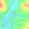 Топографічна карта Ребрикове, висота, рельєф