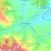 Топографічна карта Добромиль, висота, рельєф