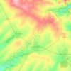 Топографічна карта Ніколає-Белческу, висота, рельєф