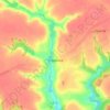 Топографічна карта Хоружівка, висота, рельєф