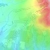Топографічна карта Ярок, висота, рельєф