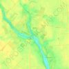 Топографічна карта Драбів, висота, рельєф