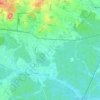 Топографічна карта Вири, висота, рельєф