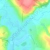 Топографічна карта Липці, висота, рельєф