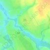 Топографічна карта Пеньківка, висота, рельєф