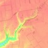 Топографічна карта Новий Буг, висота, рельєф