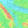 Топографічна карта Портленд, висота, рельєф