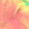 Топографічна карта Ридодуби, висота, рельєф