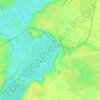 Топографічна карта Жидичин, висота, рельєф