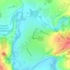 Топографічна карта Зуївка, висота, рельєф
