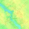 Топографічна карта Шрамківка, висота, рельєф