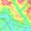 Топографічна карта Солоницівка, висота, рельєф