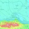 Топографічна карта Новий Сад, висота, рельєф