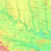 Топографічна карта Національний природний парк «Дністровський каньйон», висота, рельєф