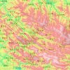 Топографічна карта Ченкоу, висота, рельєф