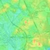 Топографічна карта Kannelmäki, висота, рельєф