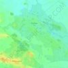 Топографічна карта Куліші, висота, рельєф