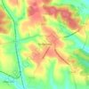 Топографічна карта Ярмолинці, висота, рельєф