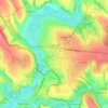 Топографічна карта Гайсин, висота, рельєф