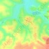 Топографічна карта Великі Дедеркали, висота, рельєф