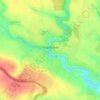 Топографічна карта Хоростків, висота, рельєф