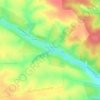 Топографічна карта Драганівка, висота, рельєф