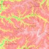 Топографічна карта Велика Вись, висота, рельєф