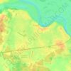 Топографічна карта Речица, висота, рельєф