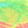 Топографічна карта Мале Полісся, висота, рельєф