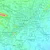 Топографічна карта Madurai, висота, рельєф
