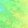 Топографічна карта Пулини, висота, рельєф
