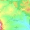 Топографічна карта Krásna Lúka, висота, рельєф