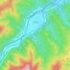 Топографічна карта Сколе, висота, рельєф