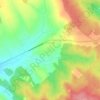 Топографічна карта Клубівці, висота, рельєф