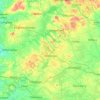 Топографічна карта Західний Міт, висота, рельєф