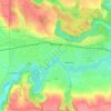 Топографічна карта Ватутіне, висота, рельєф