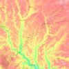 Топографічна карта Досо, висота, рельєф