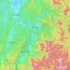 Топографічна карта Уонума, висота, рельєф