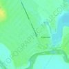 Топографічна карта Красне, висота, рельєф