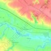 Топографічна карта Степанівка, висота, рельєф