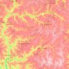 Топографічна карта Новоукраїнський район, висота, рельєф